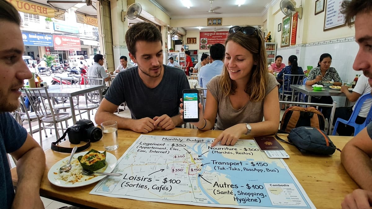 How to Live in Cambodia (Phnom Penh) on $1,000 a Month?